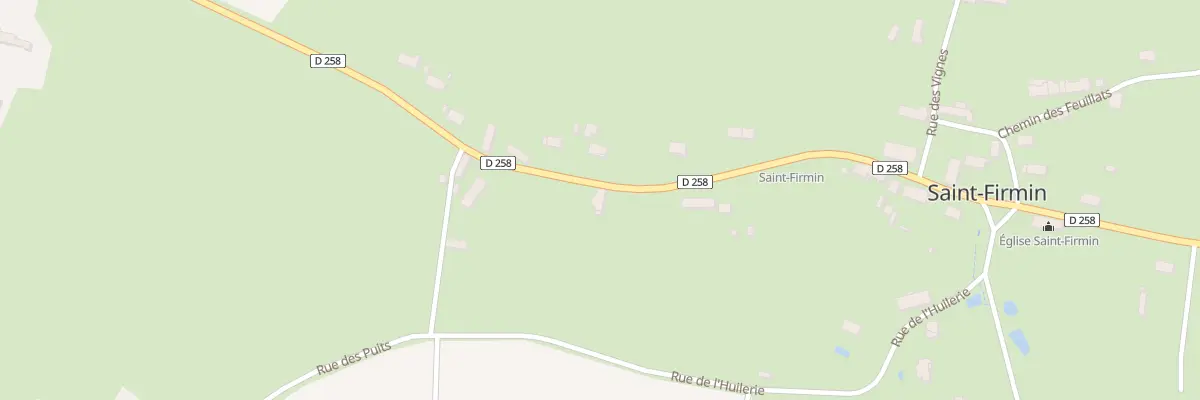 Plan du 16 Rte du Lavoir à Saint-Firmin