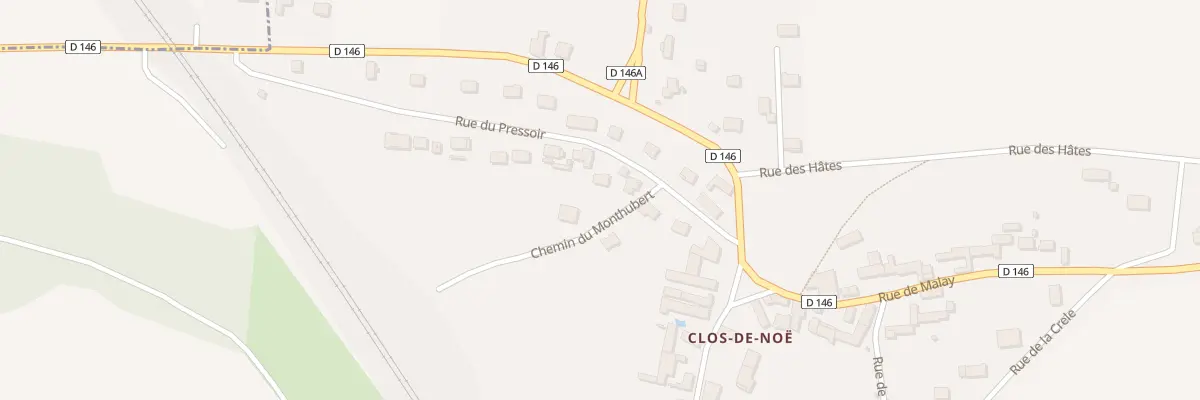 Plan du 7 Rue du Pressoir à Noé