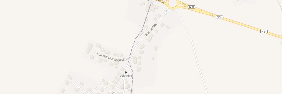 Plan du 143 Rue de Billy à Venizel