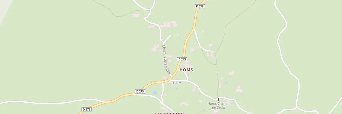Plan du 5064 Village d’Homs à Campestre-et-Luc