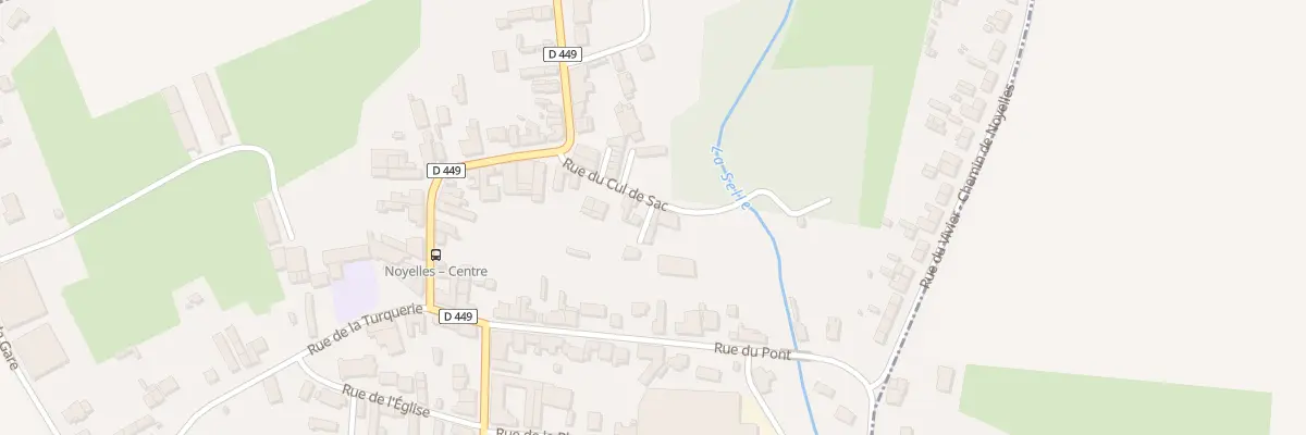 Plan du 21 Rue du Cul de Sac à Noyelles-sur-Selle