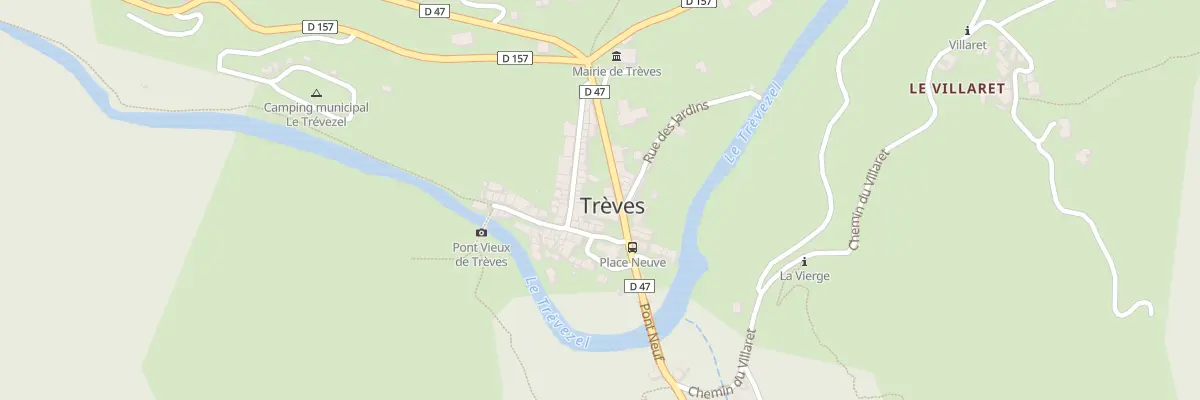 Plan du 5050 Le Village à Trèves
