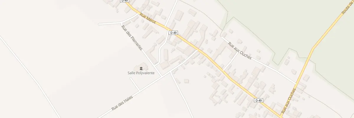 Plan du 1 Rue des Haies à Fontaine-Fourches