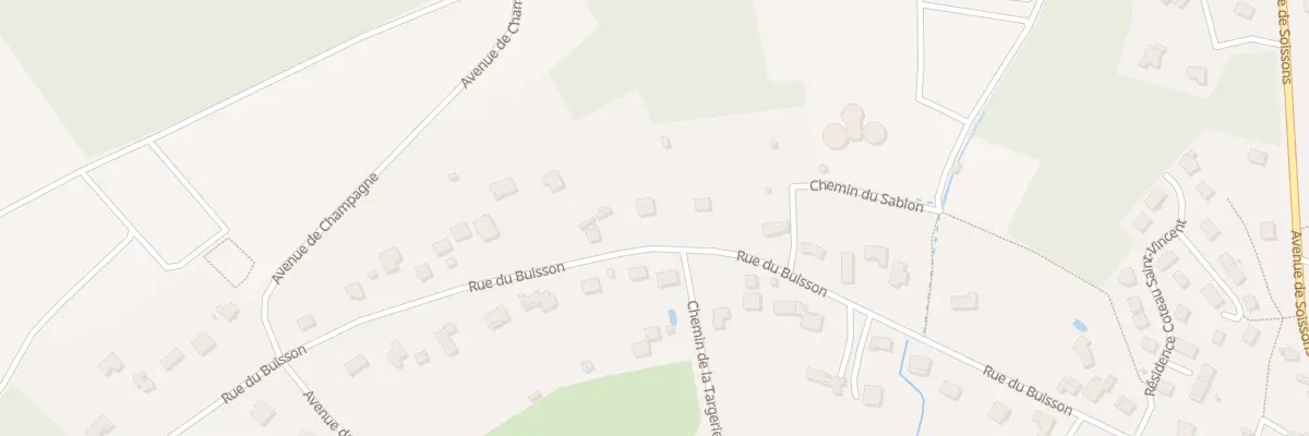 Plan du 77 Rue du Buisson à Château-Thierry