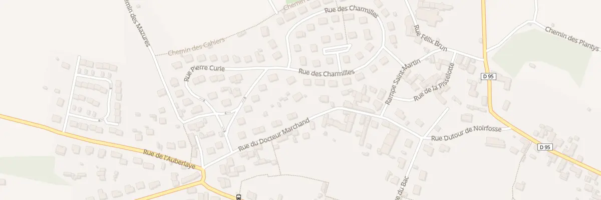 Plan du 13 Rue du Docteur Marchand à Bucy-le-Long