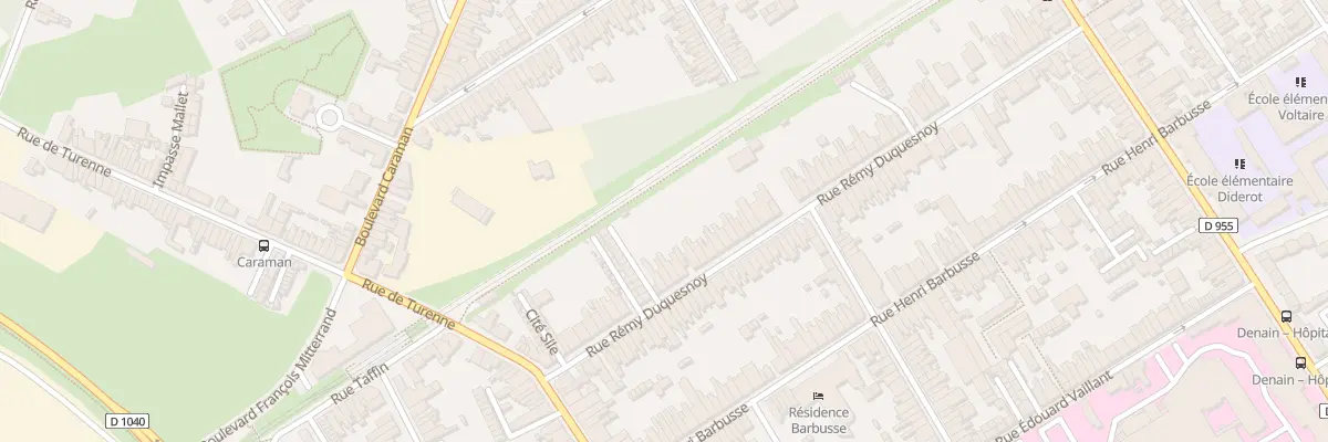 Plan du 37 Rue Rémy Duquesnoy à Denain