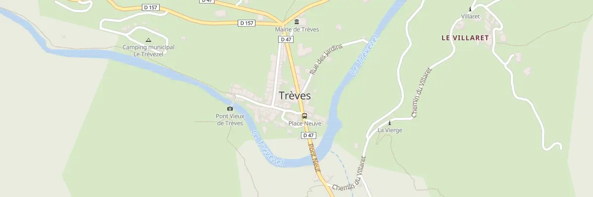 Plan du 5048 Rue de la Poste à Trèves