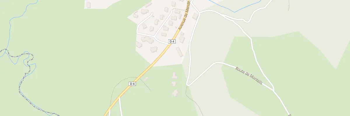 Plan du 5581 Av de Mende à Saint-Alban-sur-Limagnole