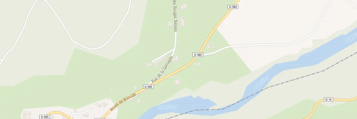 Plan du 5258 Les Aulenes à Villeneuve-d’Allier