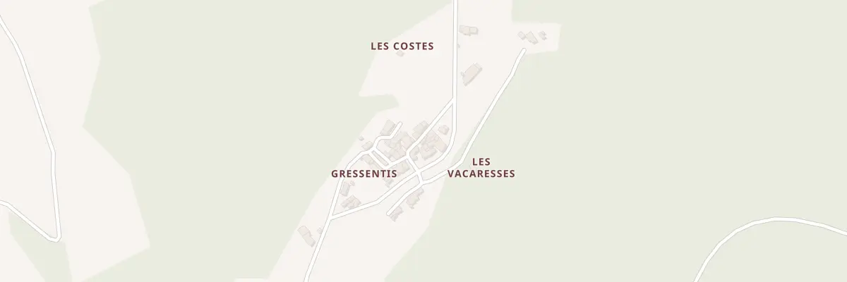 Plan du 5225 Le Gressentis à Sauclières