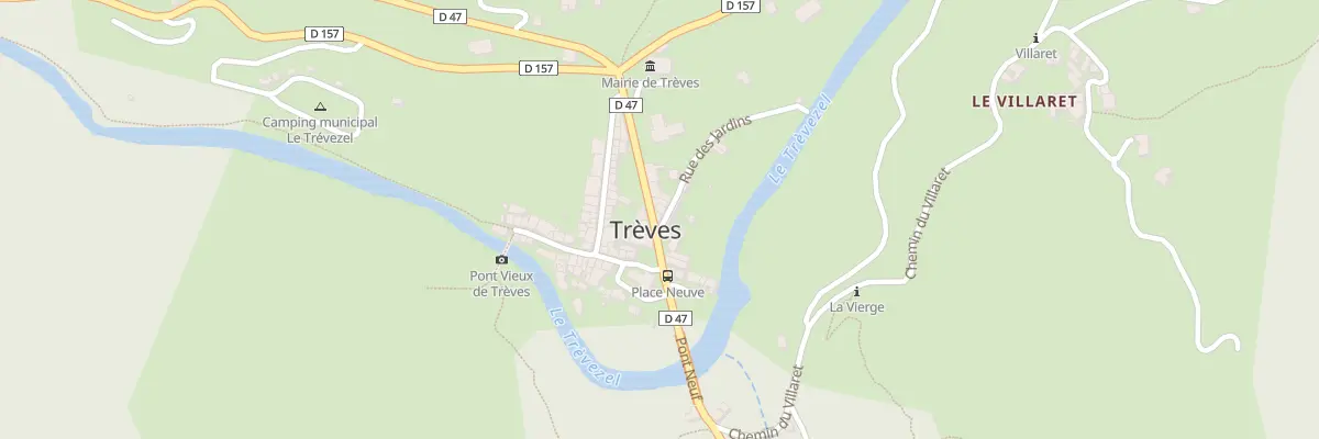 Plan du 5064 Le Village à Trèves