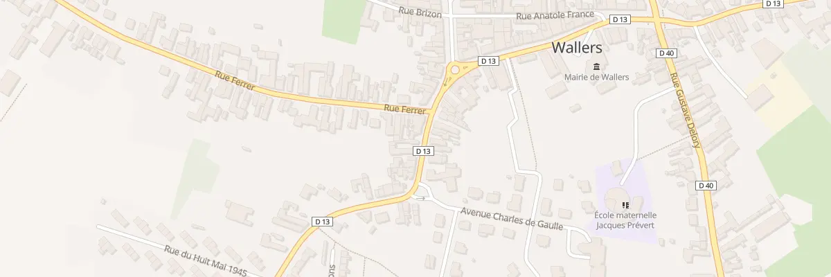 Plan du 16 Rue Matteoti à Wallers