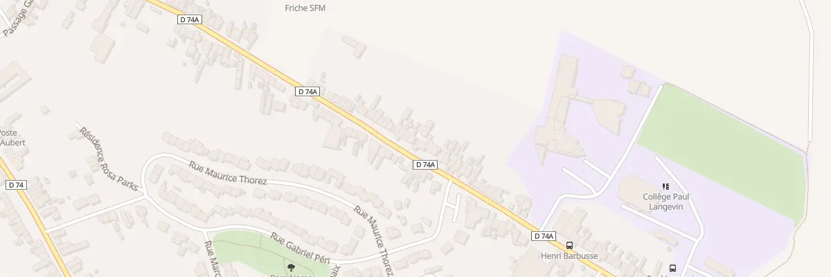 Plan du 126 Rue Henri Barbusse à Avesnes-les-Aubert