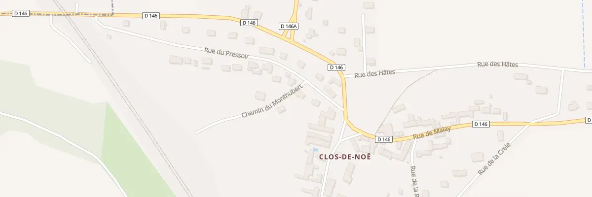 Plan du 3 Rue du Pressoir à Noé