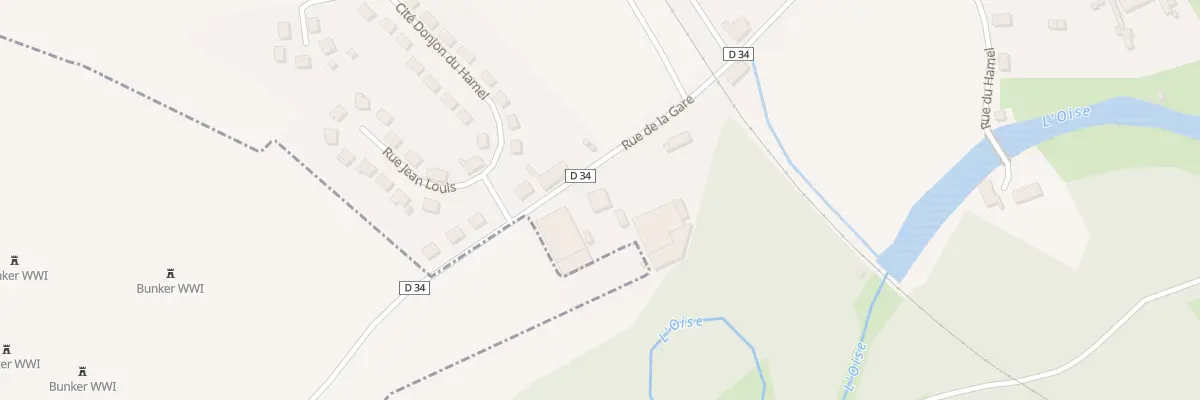 Plan du 49 Rue de la Gare à Mézières-sur-Oise