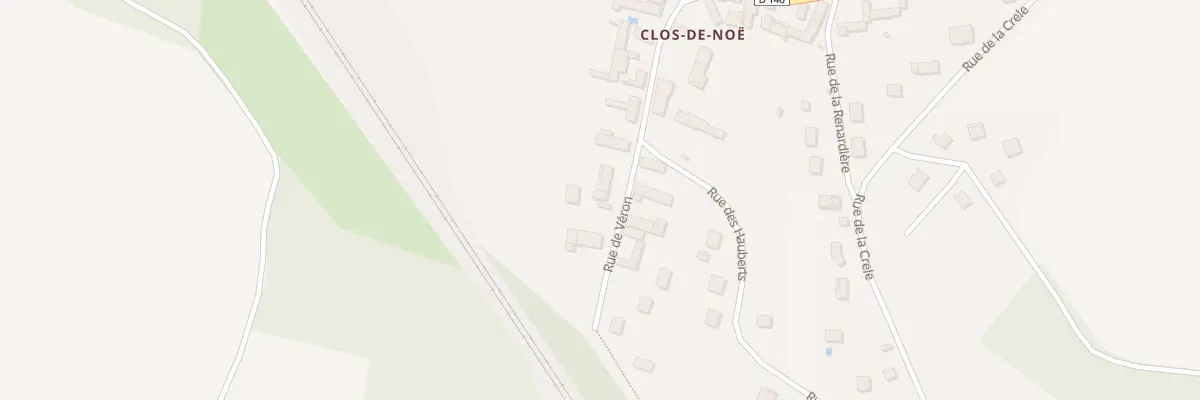 Plan du 6 Rue de Véron à Noé