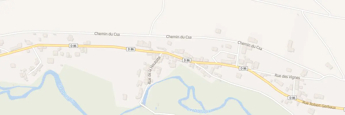 Plan du 10 Rue Robert Gerbaux à Chézy-sur-Marne
