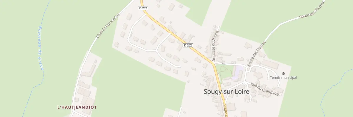 Plan du 4 Imp de la Bellevaude à Sougy-sur-Loire