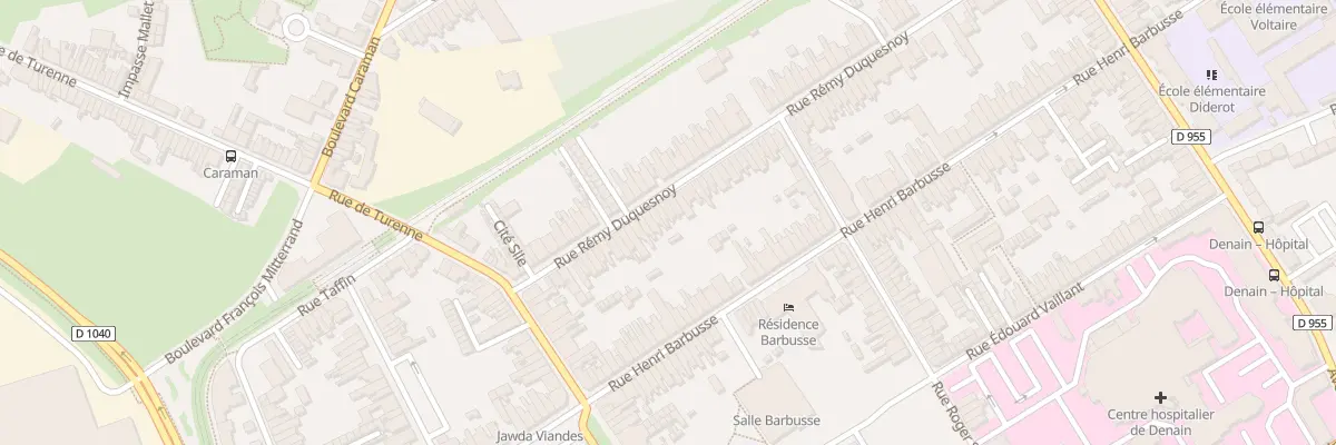 Plan du 26 Rue Rémy Duquesnoy à Denain