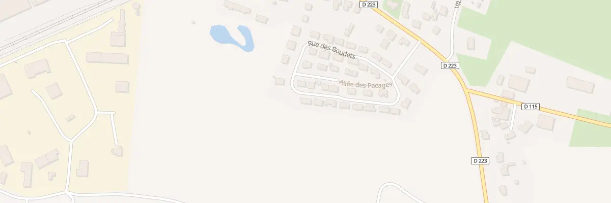 Plan du 24B Rue des Boudets à Lezoux