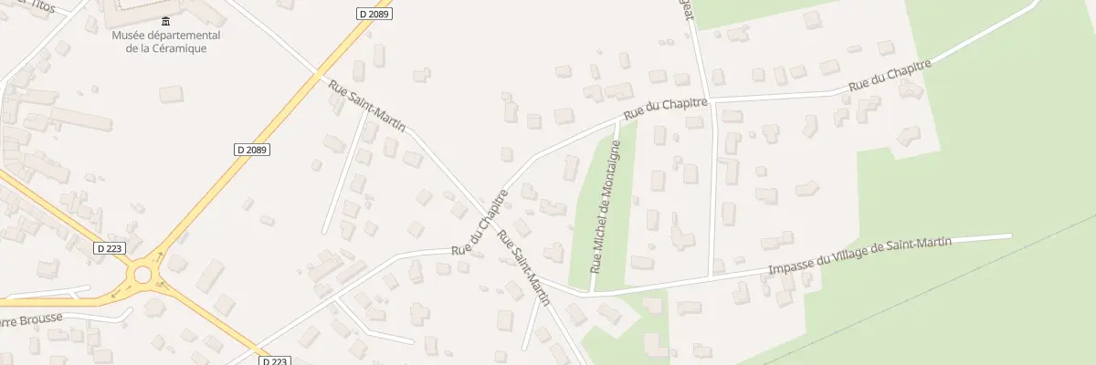 Plan du 22 Rue du Chapitre à Lezoux