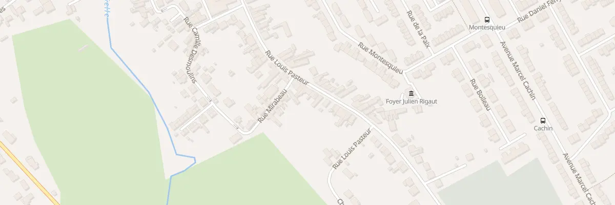 Plan du 80 Rue Pasteur à Douchy-les-Mines
