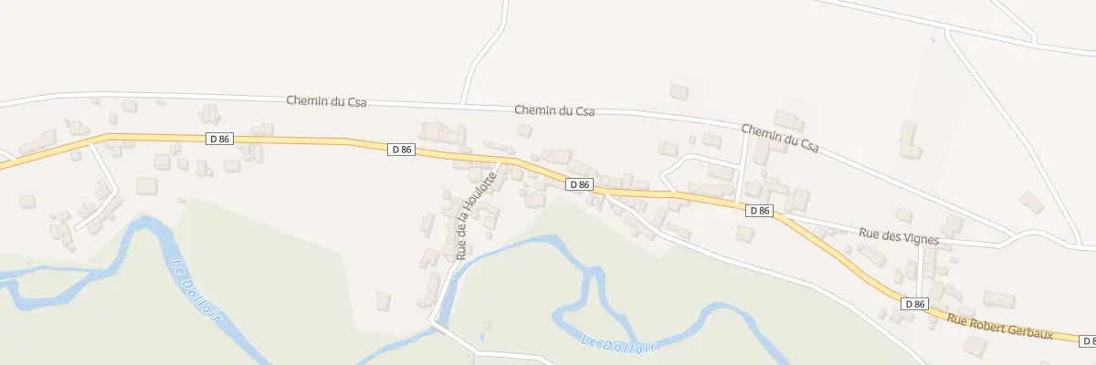 Plan du 12 Rue Robert Gerbaux à Chézy-sur-Marne