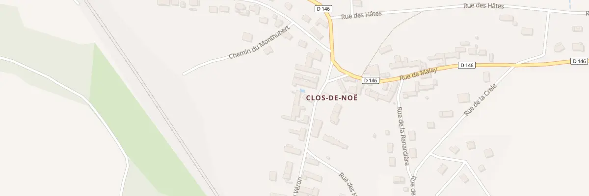 Plan du 8 Rue des Hauberts à Noé