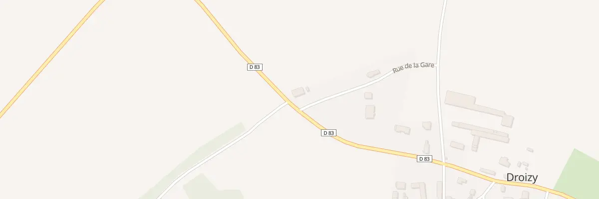 Plan du 18 Rue de la Gare à Droizy