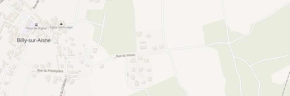 Plan du 265 Rue de Voisin à Billy-sur-Aisne