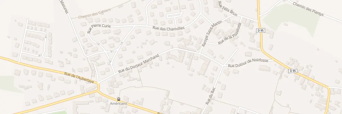 Plan du 20 Rue du Docteur Marchand à Bucy-le-Long