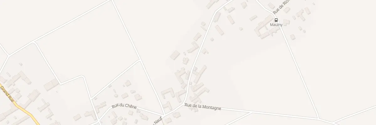 Plan du 11 Gr Grand Rue de Maulny à Melz-sur-Seine