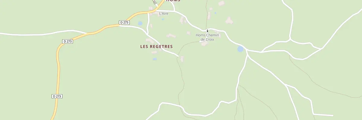 Plan du 5080 Village d’Homs à Campestre-et-Luc