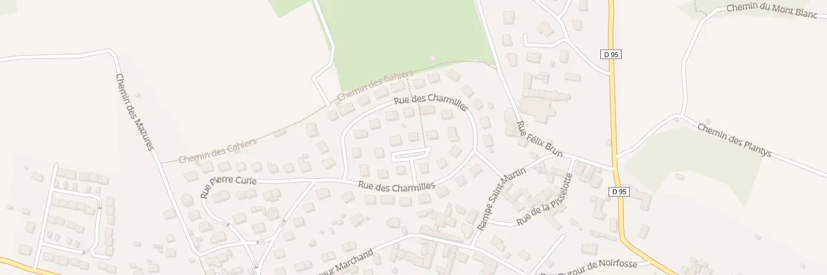 Plan du 11 Rue des Charmilles à Bucy-le-Long