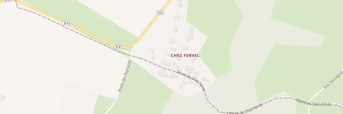 Plan du 1 Rue des Ormettes à Vinzelles