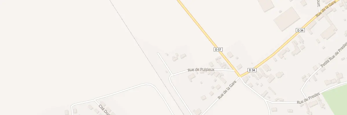 Plan du 6 Rue de Puisieux à Mézières-sur-Oise