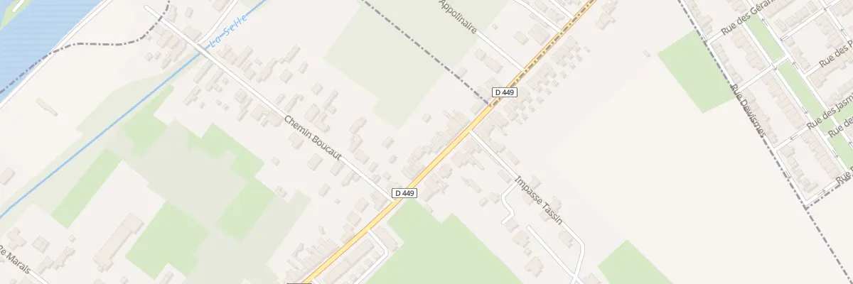 Plan du 16 Rue de Denain à Douchy-les-Mines