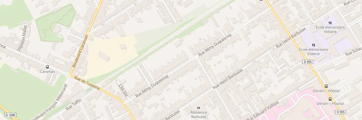Plan du 49T Rue Rémy Duquesnoy à Denain
