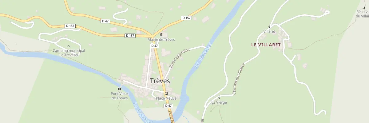 Plan du 5372 Le Village à Trèves