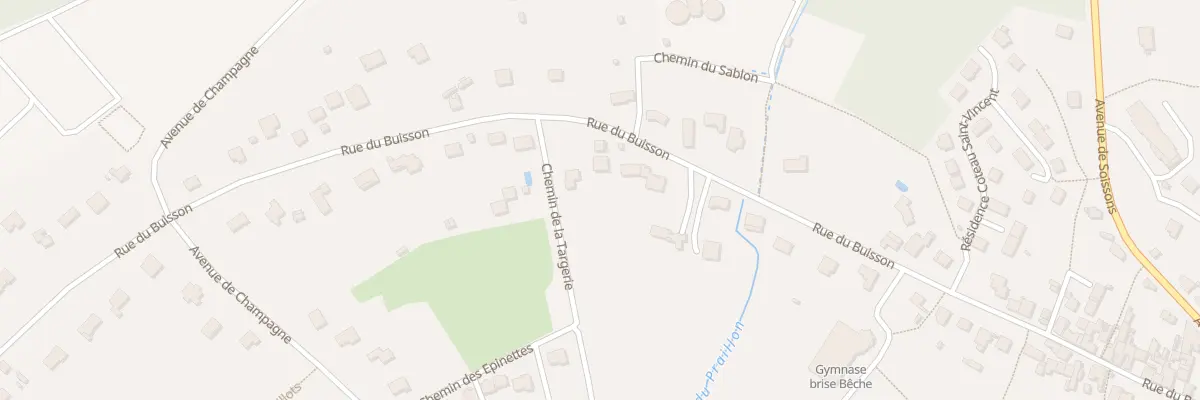 Plan du 46 Rue du Buisson à Château-Thierry