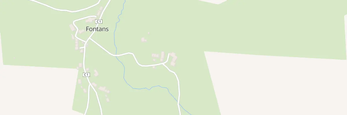 Plan du 5058 Le Cros à Fontans