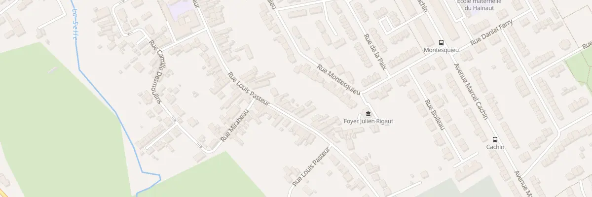 Plan du 115 Rue Pasteur à Douchy-les-Mines