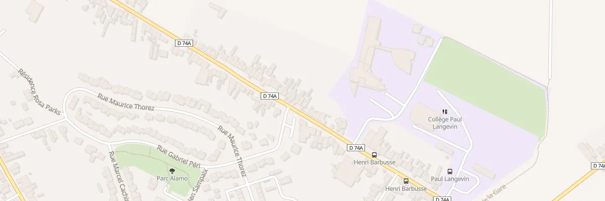 Plan du 142 Rue Henri Barbusse à Avesnes-les-Aubert