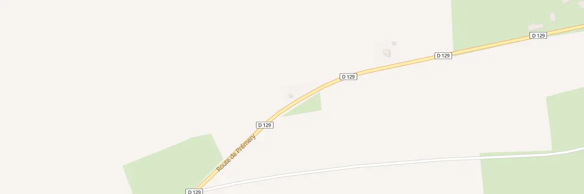 Plan du 12 Rte de Prémery à Oulon