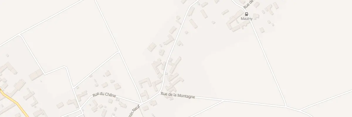 Plan du 14 Gr Grand Rue de Maulny à Melz-sur-Seine
