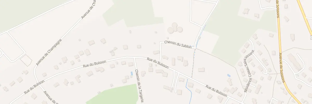Plan du 73 Rue du Buisson à Château-Thierry