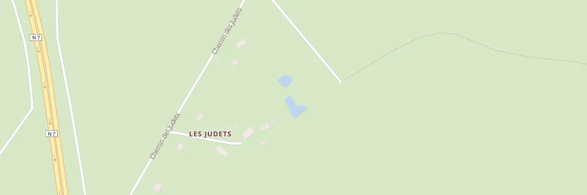 Plan du 10 Che des Judets à Yzeure