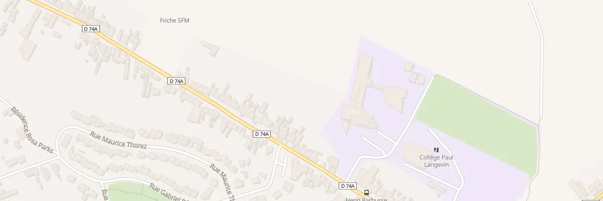 Plan du 136 Rue Henri Barbusse à Avesnes-les-Aubert