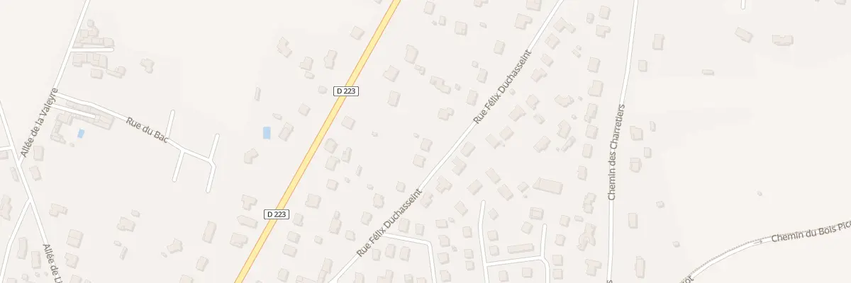Plan du 65 Rue Félix Duchasseint à Lezoux