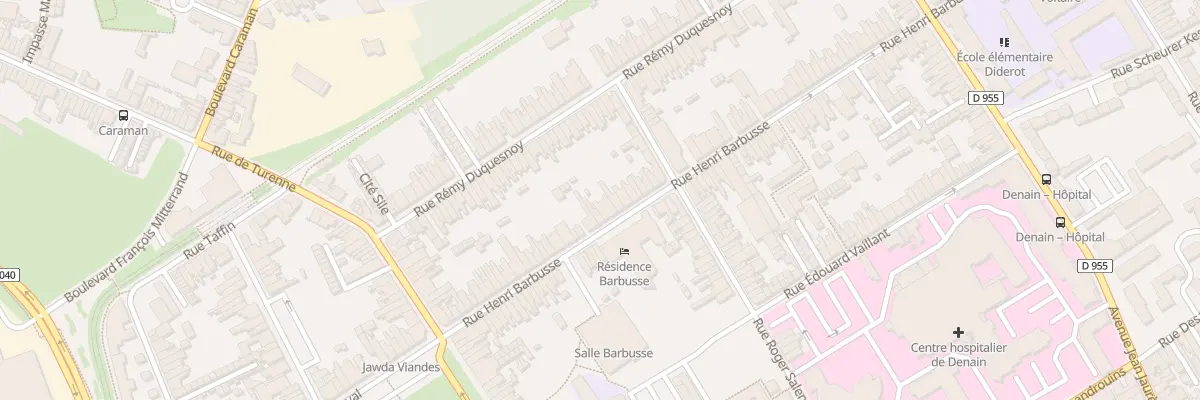 Plan du 45 Rue Henri Barbusse à Denain